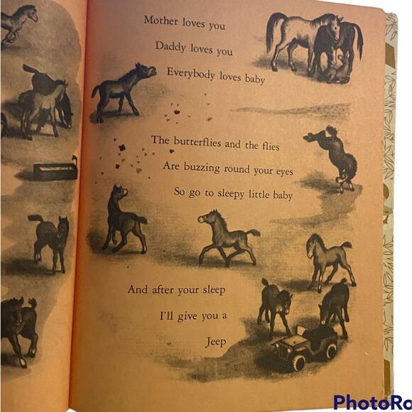 Little Golden Book The Sleepy Junk Journal Book Hardcover Margaret Wise Brown 81 - Picture 10 of 12